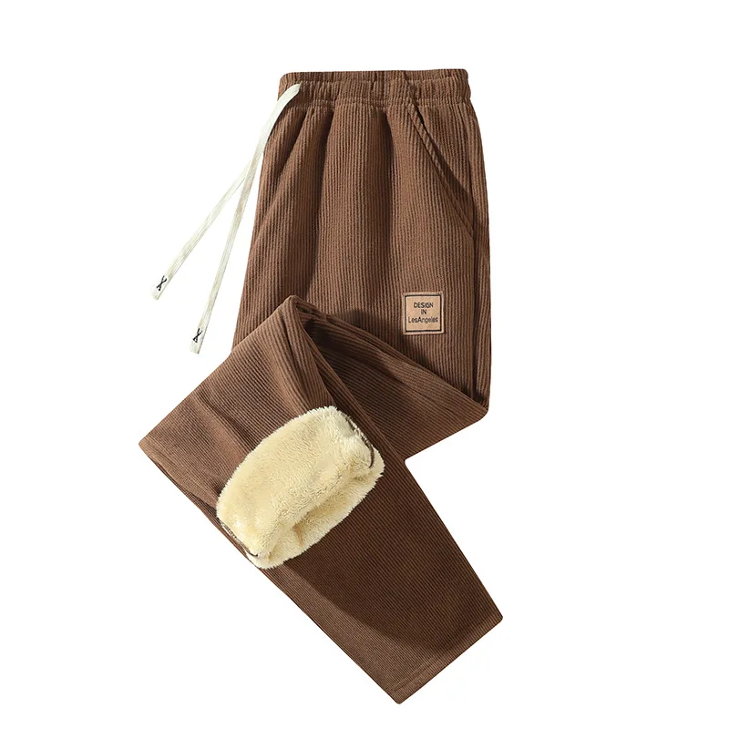 Corduroy Pant Warm - Winterwarme broek voor heren, dikke corduroy