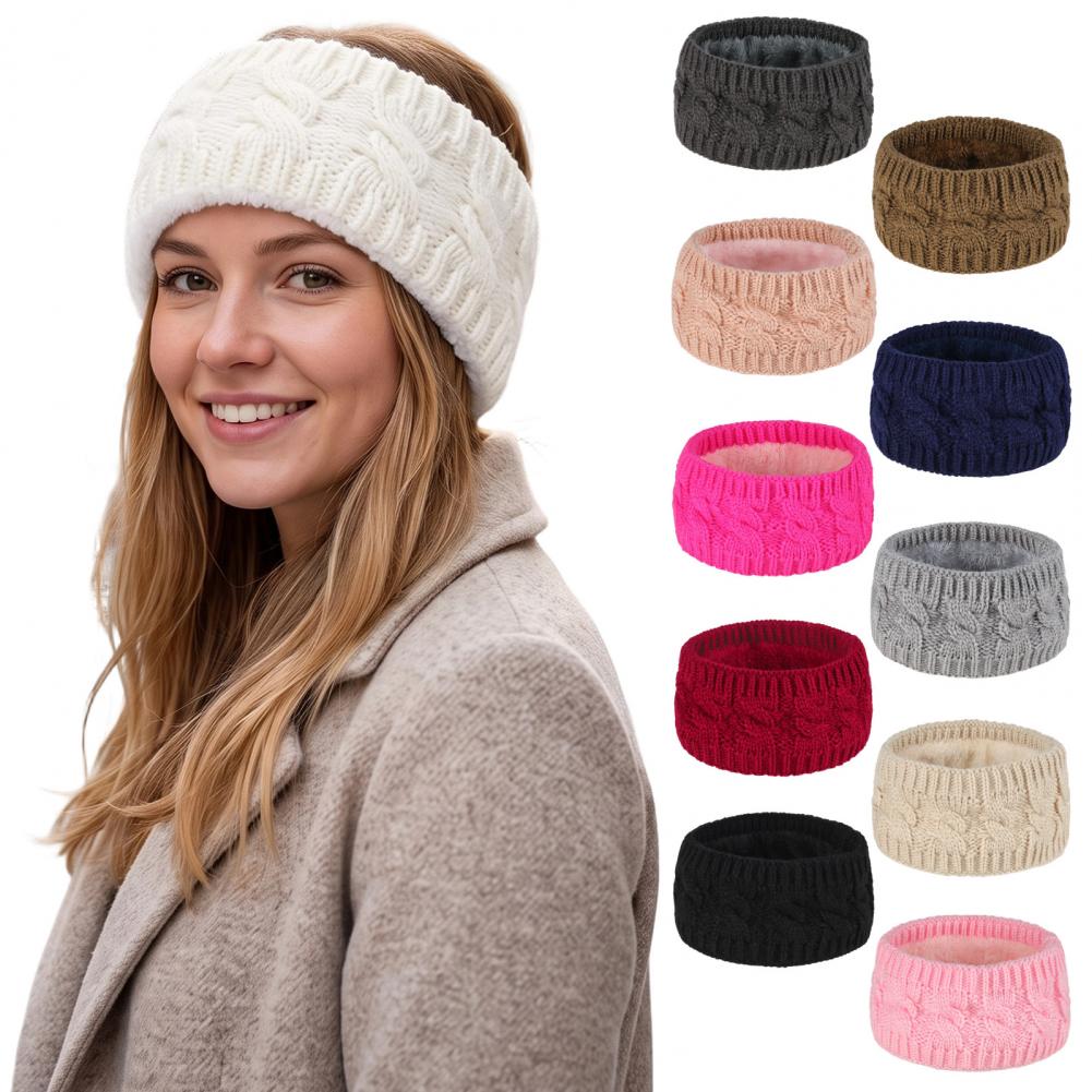 Kunstbont hoofdband voor de wi - Fleece Ear Warmer Band recensie en prijs