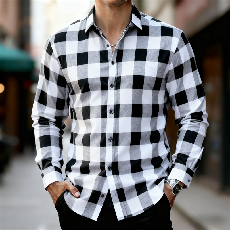 Herenklassiek rood en zwart ge - Flannel Shirt Lined recensie en prijs