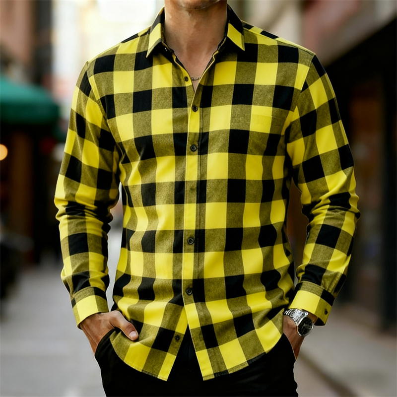 Herenklassiek rood en zwart ge - Flannel Shirt Lined recensie en prijs